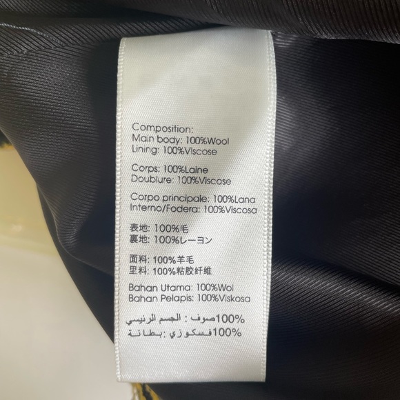 3.1 PHILLIP LIM Yellow Wool Sleeveless Dress 2 NWT - Picture 4 of 6